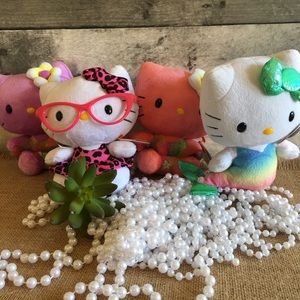 NWT, Ty Hello Kitty beanies- SET OF 4!